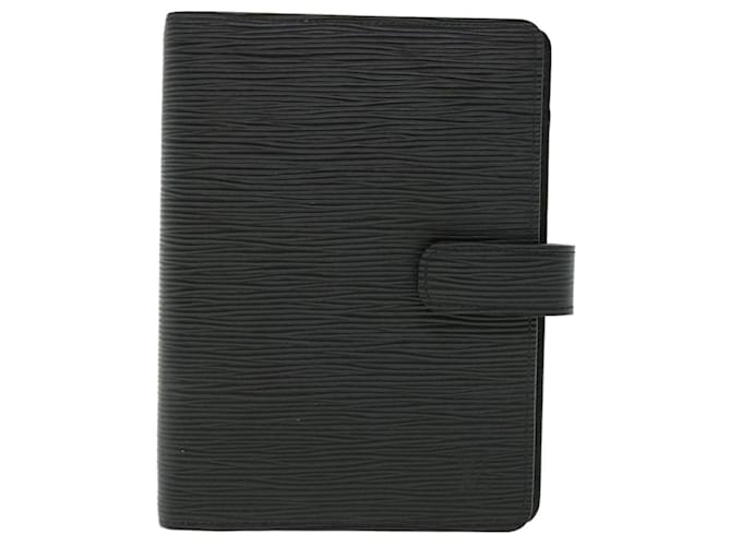Louis Vuitton Couverture agenda de bureau Black Leather  ref.1289366