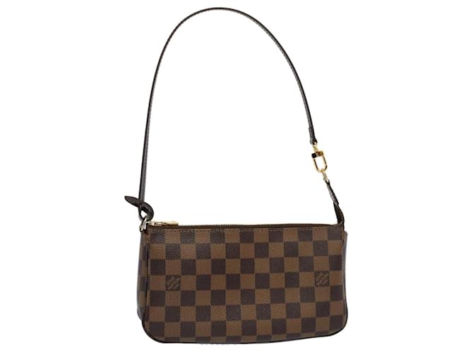 Louis Vuitton Pochette Accessoire Brown Cloth  ref.1289479