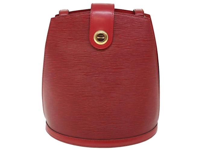 Louis Vuitton Cluny Rosso Pelle  ref.1289488