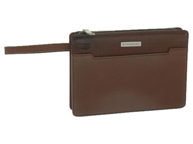 BURBERRY Brown Leather  ref.1289492