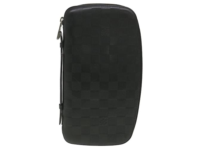 Louis Vuitton Portefeuille zippy Black Leather  ref.1289539