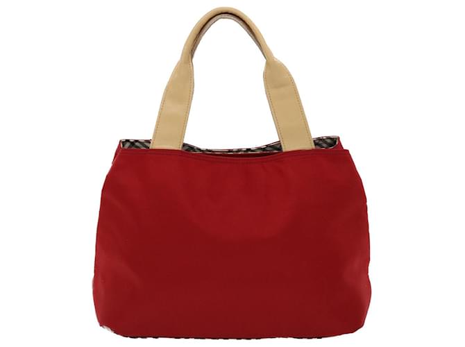 BURBERRY Synthétique Rouge  ref.1289544