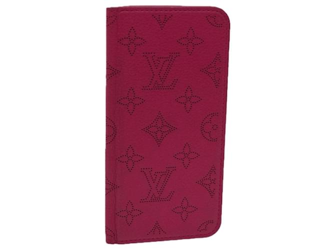 Louis Vuitton Iphone Fall Pink Leder  ref.1289724