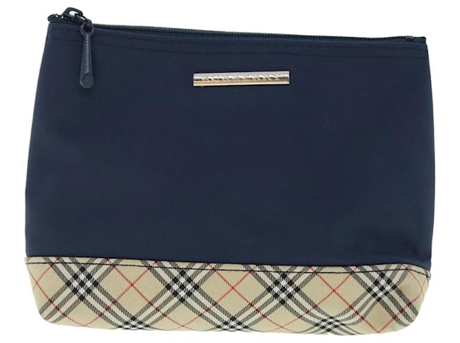 BURBERRY Navy blue Synthetic  ref.1289814