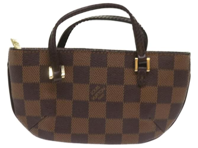 Louis Vuitton Manosque Brown Cloth  ref.1289825