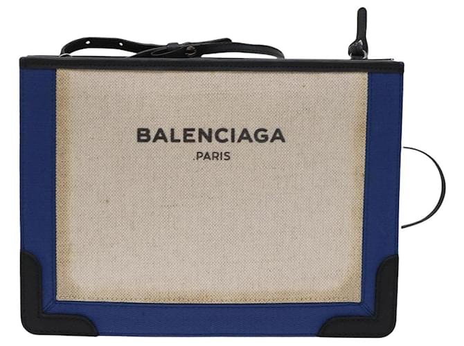 Balenciaga Marine Toile Blanc  ref.1289873