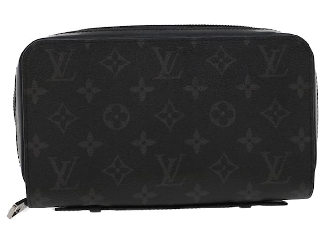 Louis Vuitton Zippy XL Preto Lona  ref.1290005