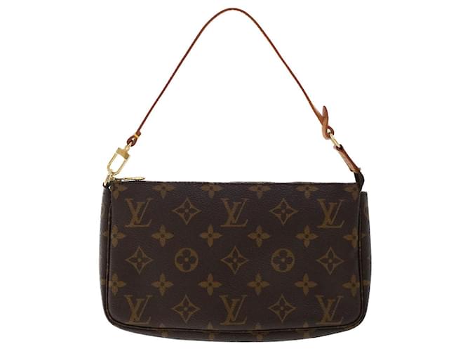 Louis Vuitton Pochette Accessoire Brown Cloth  ref.1290045