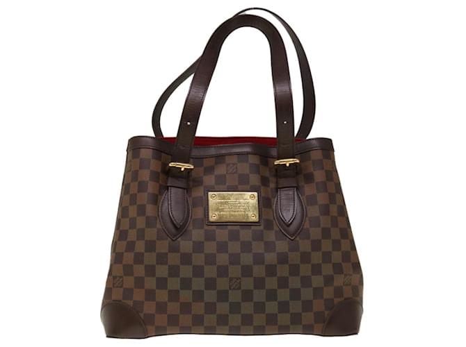 Louis Vuitton Hampstead Brown Cloth  ref.1290047