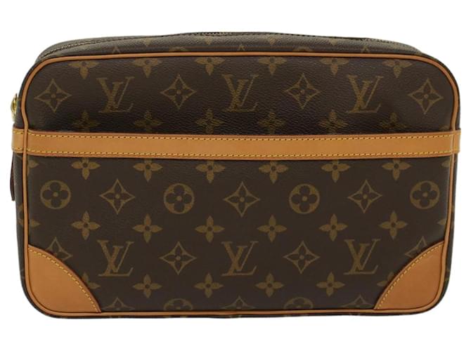 Louis Vuitton Compiegne 28 Brown Cloth  ref.1290138