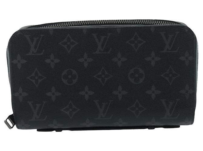 Louis Vuitton Zippy XL Preto Lona  ref.1290415