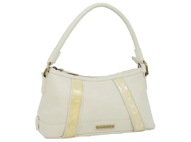 BURBERRY White Leather  ref.1290604