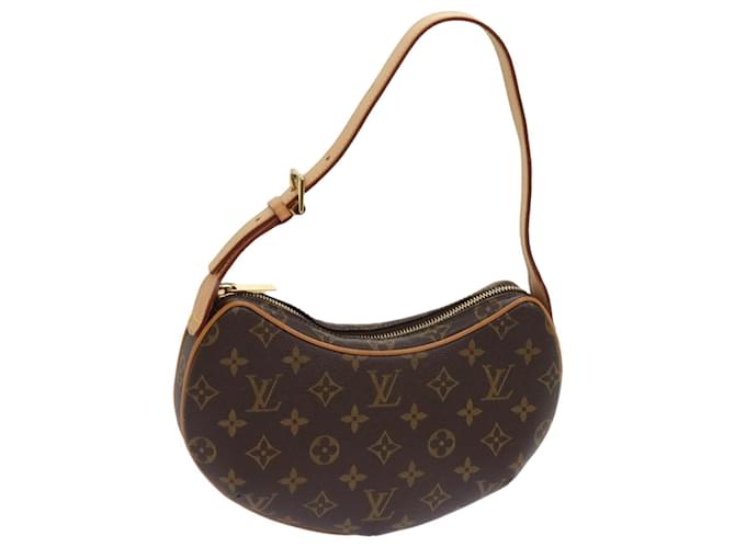 Louis Vuitton Croissant Brown Cloth  ref.1290616