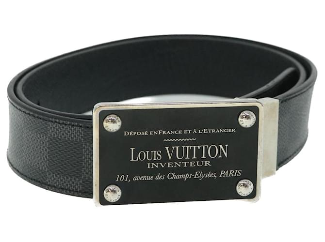 Louis Vuitton Reversibile Grigio Tela  ref.1290650