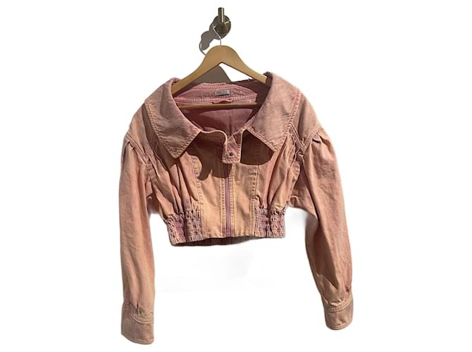 MIU MIU Jacken T.Internationale S-Baumwolle Pink  ref.1290714