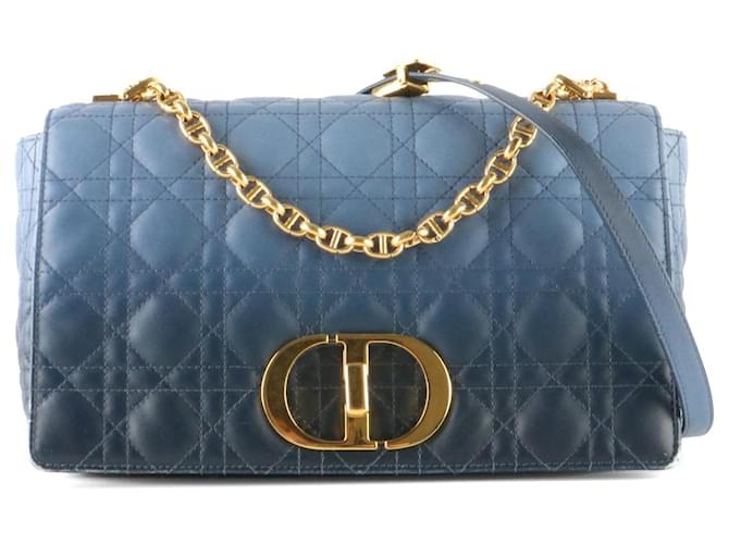 DIOR  Handbags T.  leather Blue  ref.1290727