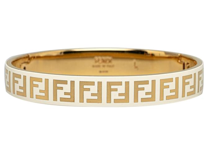 Gold Fendi Forever Fendi Bangle Costume Bracelet Golden Metal  ref.1290745