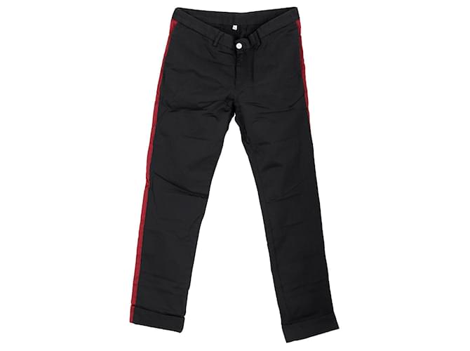 Tommy Hilfiger Mens Lewis Hamilton Fitted Chinos Black Cotton  ref.1290905