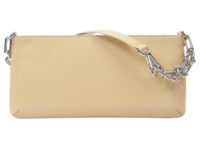 By Far Holly Bag in Beige Glossy Leather  ref.1290911