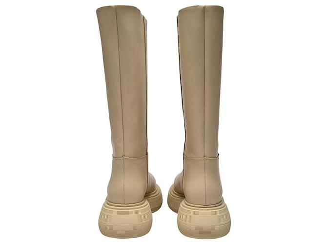 Autre Marque Boots in Beige Rubber  ref.1290917