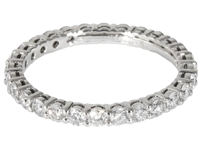 TIFFANY & CO. Tiffany Forever Band in Platin 0.85 ctw Silber Metallisch Metall  ref.1290923