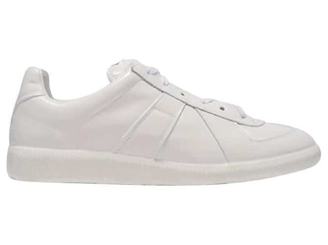 Maison Martin Margiela Replica Sneakers in White Leather  ref.1290940