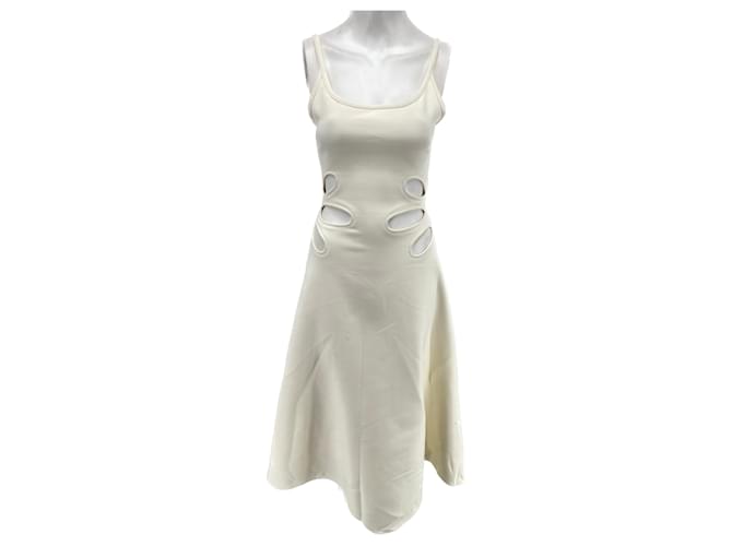 CHRISTOPHER KANE  Dresses T.it 38 polyester White  ref.1291042