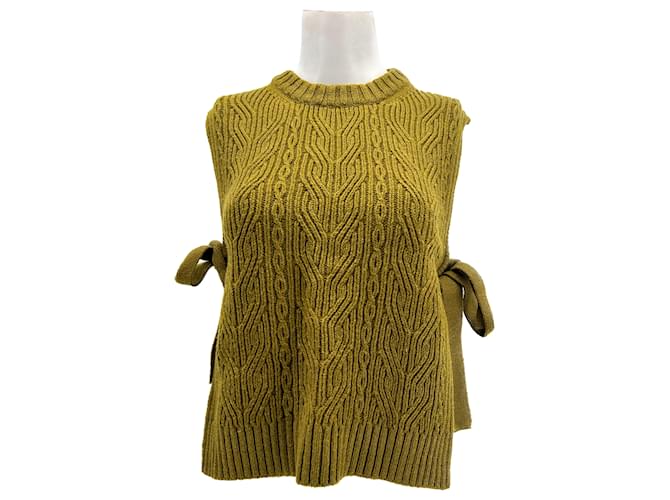 SOEUR  Knitwear T.International S Wool Khaki  ref.1291049