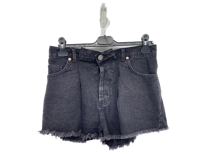 Autre Marque RAEY Short T.US 24 Jeans Noir  ref.1291066