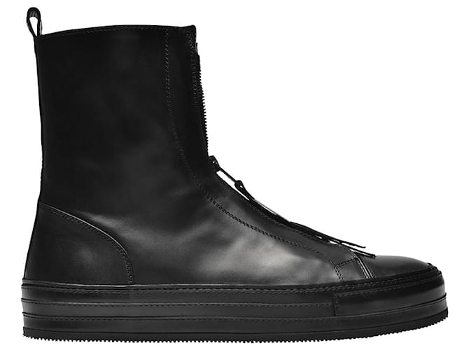Ann Demeulemeester Reyers Sneakers in Black Leather  ref.1291093