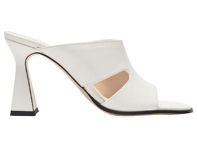 Wandler Marie Sandals in White Leather  ref.1291104