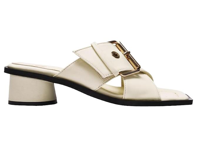Autre Marque Anyway Anyday Sandals in Beige Leather  ref.1291162