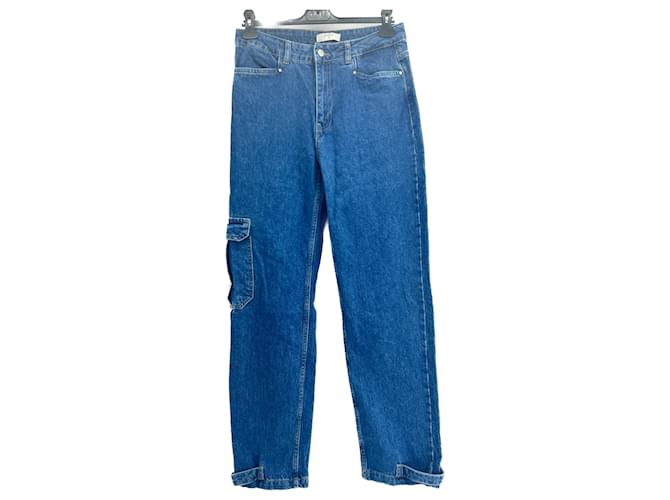 Autre Marque Dante6  Jeans T.US 28 cotton Blue  ref.1291207