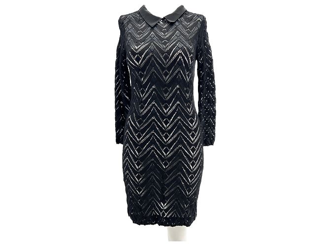 Sandro kleidet T. International S Polyester Schwarz