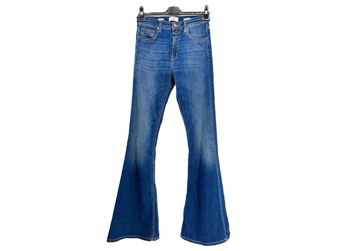 Closed GESCHLOSSEN Jeans T.US 27 Baumwolle Blau  ref.1291232