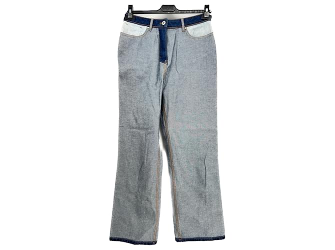 SONIA RYKIEL Jeans T.fr 36 cotton Blu Cotone  ref.1291234