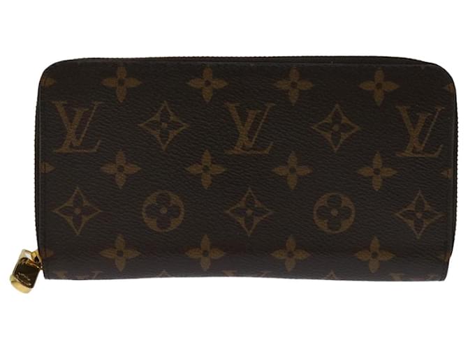 Louis Vuitton Portefeuille zippy Brown Cloth  ref.1291324