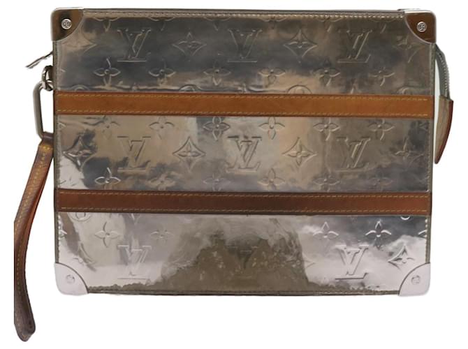 Louis Vuitton Mirror Silvery Cloth  ref.1291334