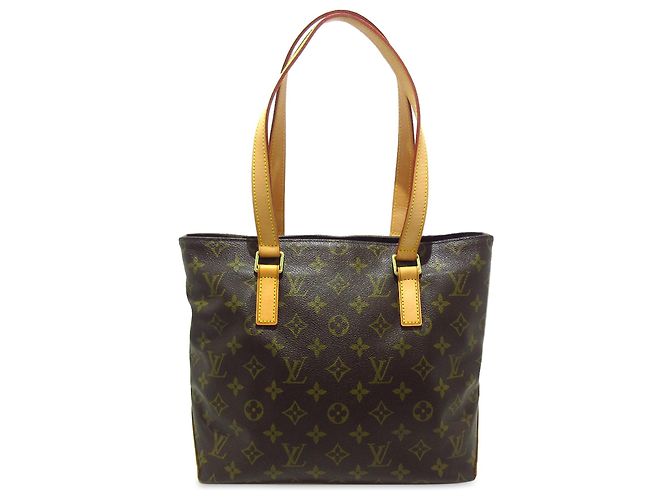 Louis Vuitton Marrom Monograma Cabas Piano