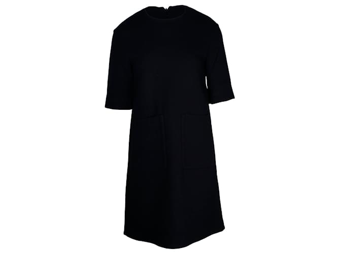 Marni T-Shirt Dress in Black Wool  ref.1291604