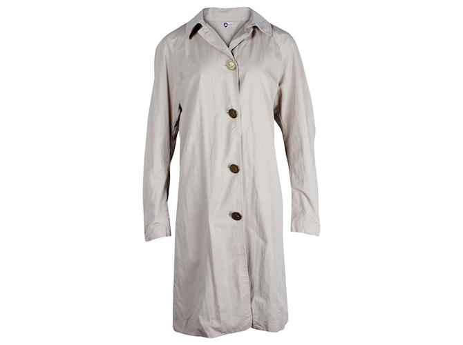 Lanvin Trench Coat in Beige Cotton  ref.1291674