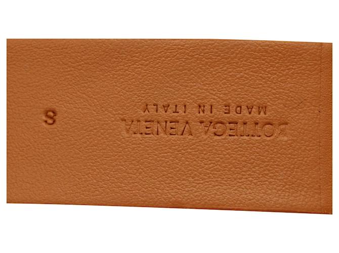 Cinturón con hebilla Bottega Veneta en piel marrón Castaño Cuero  ref.1291735