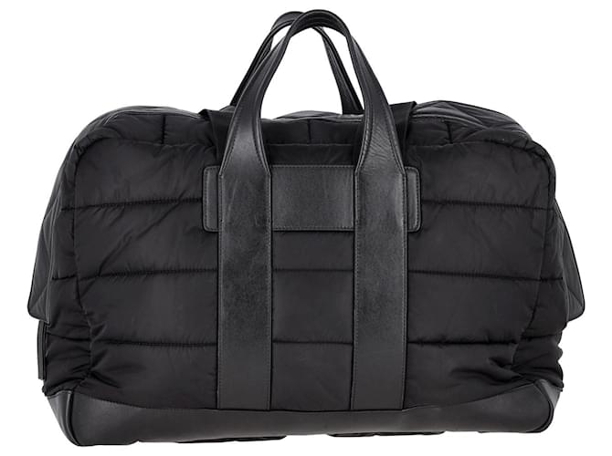 Moncler Keitu Quilted Weekend Bag in Black Nylon  ref.1291774