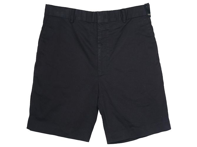 Fendi Short Pants in Black Cotton