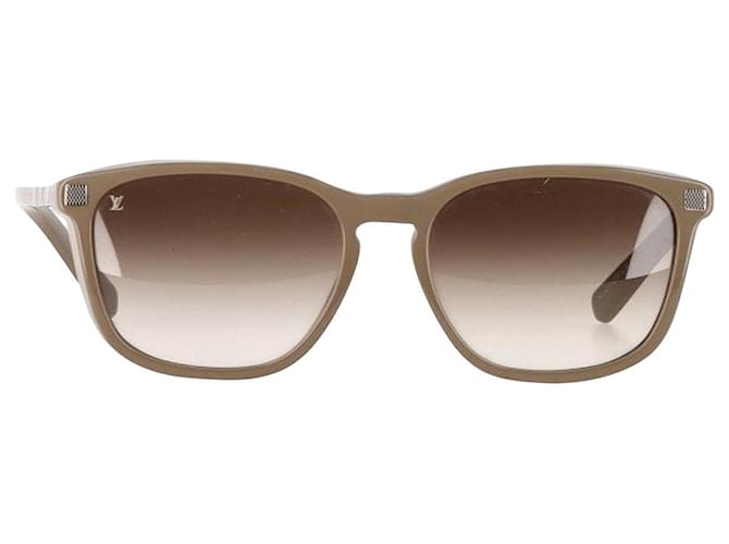 Óculos de sol Louis Vuitton Square em acetato nude Carne Fibra de celulose  ref.1291938