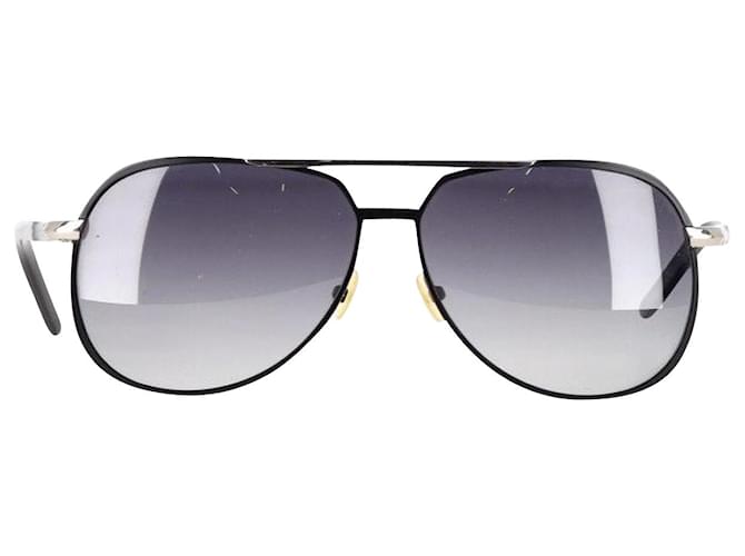 Christian Dior Dior Homme Aviator Sunglasses in Black Metal  ref.1291943