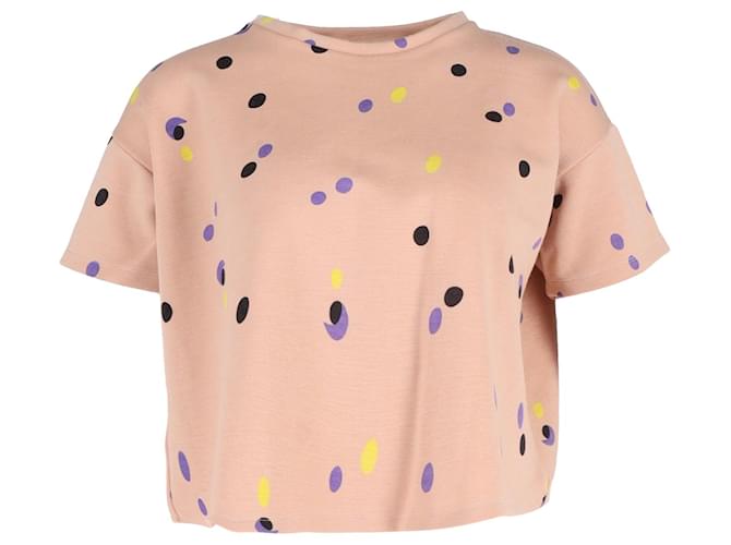 Camiseta Marni com bolinhas em algodão pêssego Pescaria  ref.1291949