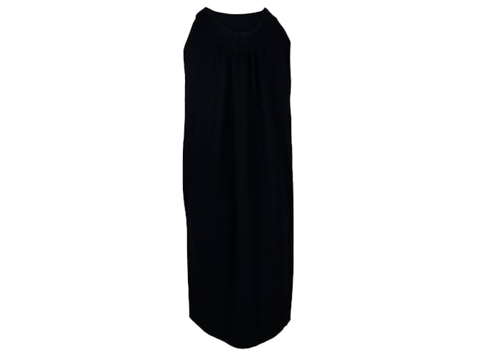 Ärmelloses Kleid aus schwarzer Wolle von Oscar De La Renta  ref.1291963