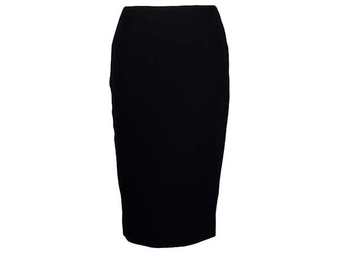 Christian Dior Pencil Skirt in Black Wool  ref.1291976