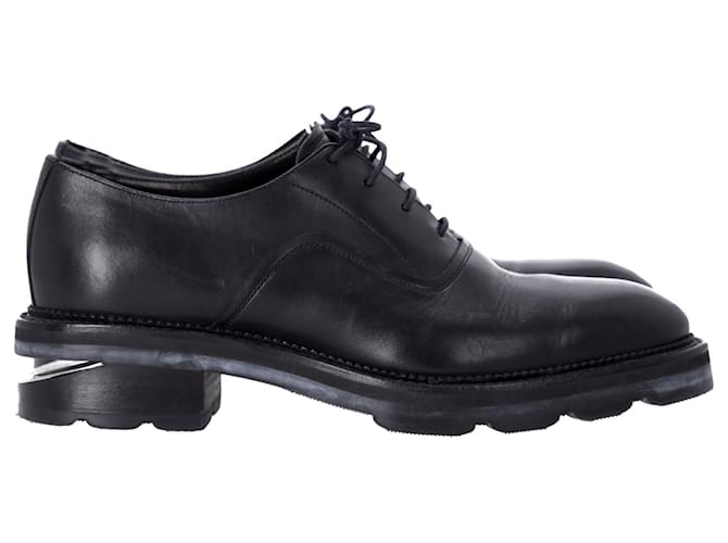 Alexander Wang Andy Oxfords de cuero negro  ref.1291993